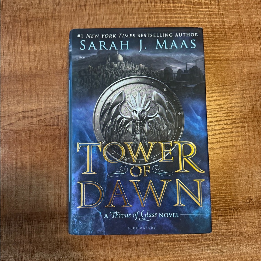 First Edition Tower of Dawn Hardcover Book